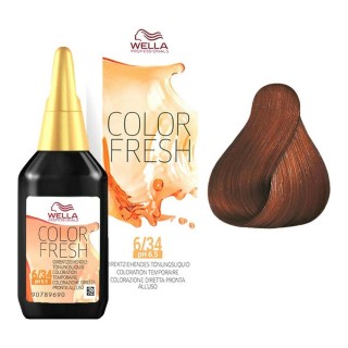Tintura Semipermanente Color Fresh Wella 14086 6/34 (75 ml)