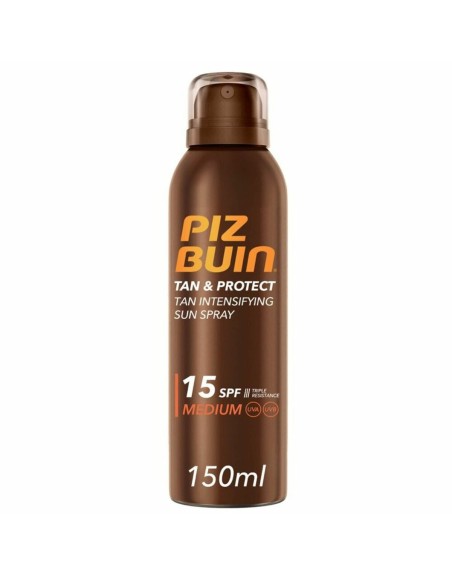 Bräunungsspray Tan & Protect Medium Piz Buin Tan Protect Intensifying Spf 15 Spf 15 (150 ml)