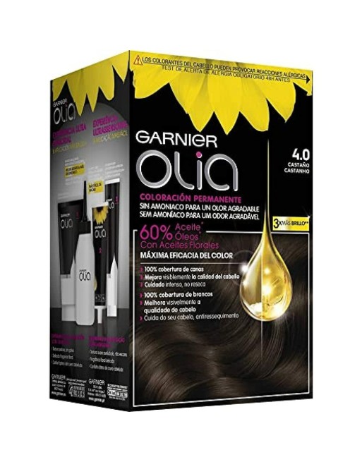 Amoniakfreie Färbung Olia Garnier 3600541234529
