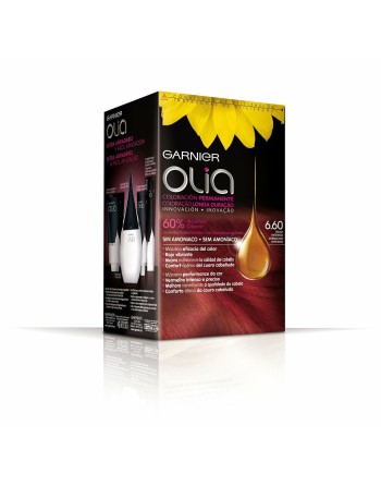 Teinture sans ammoniaque Olia Garnier 3600541234970 Rouge intense