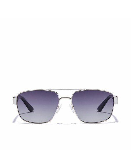 Gafas de Sol Hombre Hawkers Falcon Gris Negro Plata Ø 48,3 mm Plateado