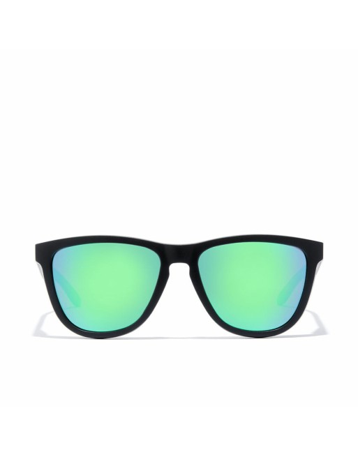 Gafas de sol polarizadas Hawkers One Raw Negro Verde Esmeralda (Ø 55,7 mm)