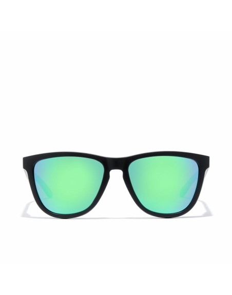 Gafas de sol polarizadas Hawkers One Raw Negro Verde Esmeralda (Ø 55,7 mm)