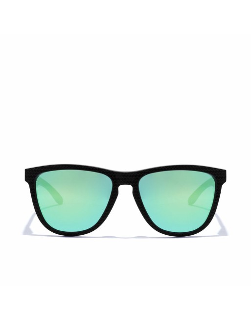 polarisierte Sonnenbrillen Hawkers One Raw Carbon Fiber Schwarz Smaragdgrün (Ø 55,7 mm)