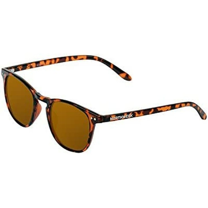 Solbriller Northweek Wall Tortoise Brun Tortoise (Ø 45 mm)