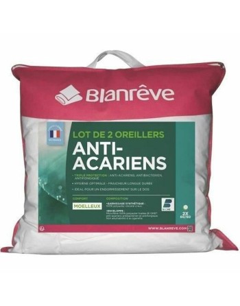 Oreiller Blanreve Blanc 60 x 60 cm (2 Unités)