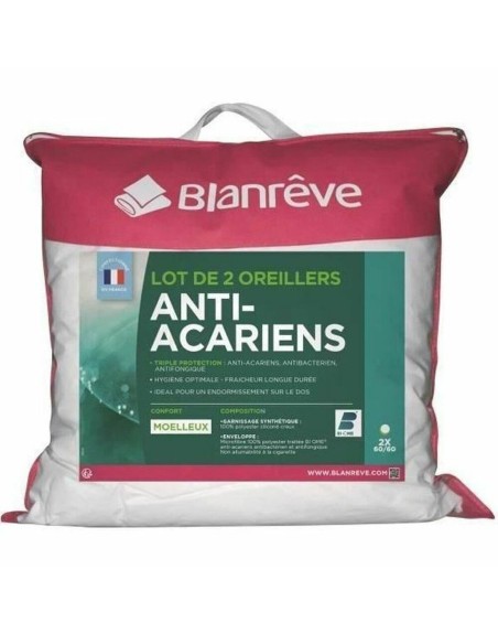 Cuscino Blanreve Bianco 60 x 60 cm (2 Unità)