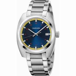 Orologio Uomo Calvin Klein ACHIEVE Argentato (Ø 43 mm)
