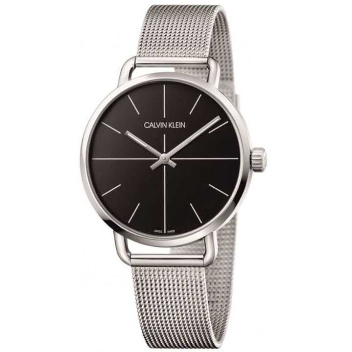 Herreur Calvin Klein K7B21121 Sort Sølvfarvet