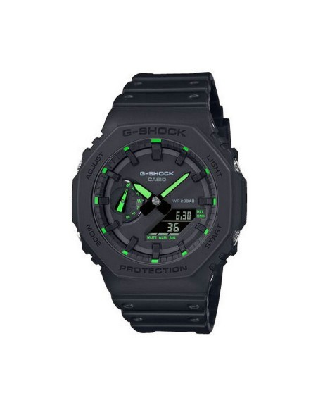 Men's Watch Casio G-Shock OAK - Neon Green Index (Ø 45 mm)