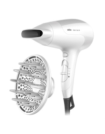 Sèche-cheveux Braun 3 HD 385 Blanc 2000 W