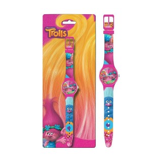 Reloj Infantil Cartoon TROLLS - BLISTER PACK