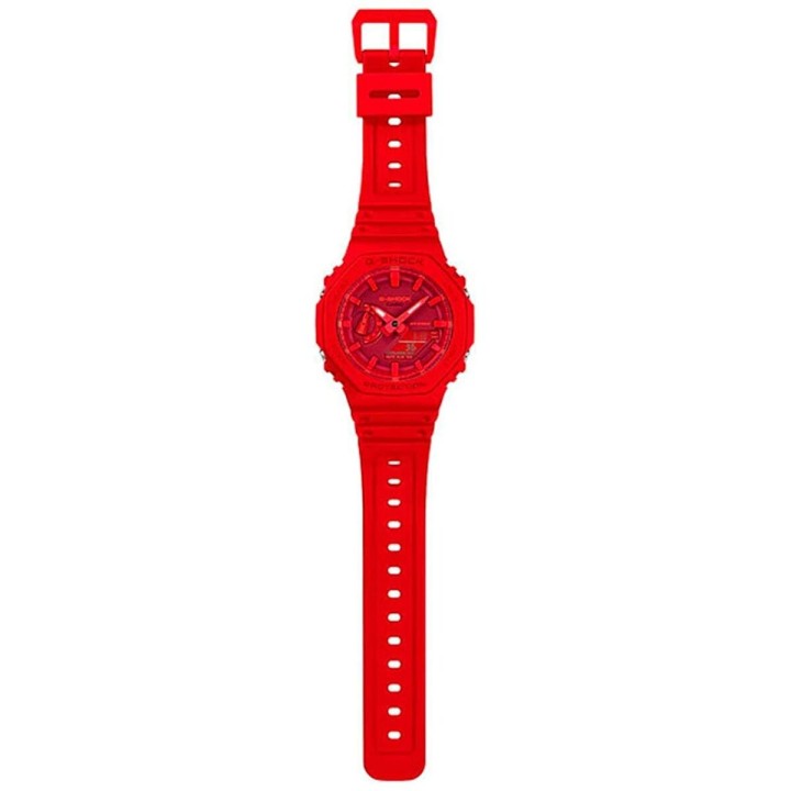 Montre Unisexe Casio GA-2100-4AER Rouge Multifonction