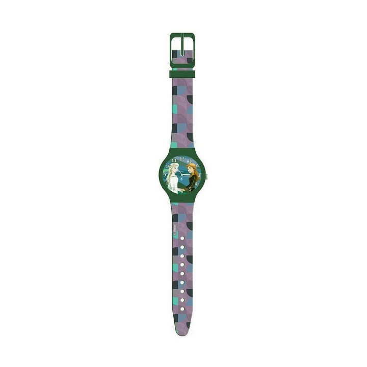 Ur til små børn Cartoon FROZEN 2 - TIN BOX (Ø 32 mm)