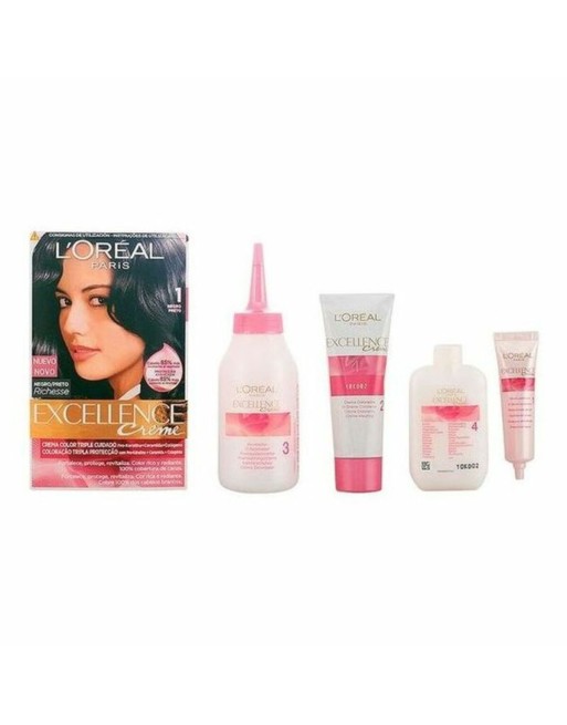 Tinte Permanente Excellence L'Oreal Make Up Excellence Nº 9.0-rubio muy claro Nº 8.0-rubio claro 192 ml