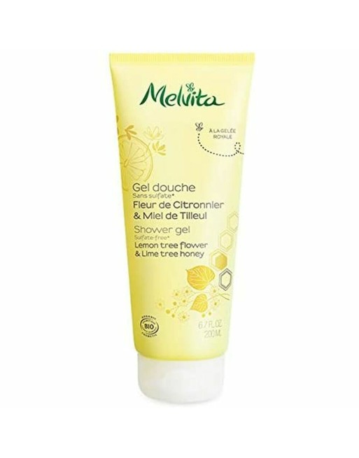 Gel de douche Fleur de Citronnier & Miel de Tilleul Melvita Gels Ducha Mieles Y Flores 200 ml