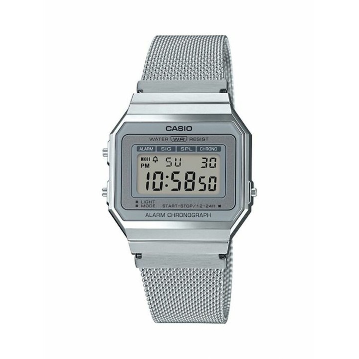 Herreur Casio A700WEM-7AEF Sølvfarvet