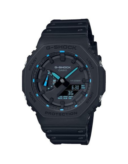 Montre Homme Casio G-Shock GA-2100-1A2ER Numérique Analogique Noir