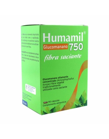 Digestive supplement Humamil Humamil 90Units Vegetable fibre