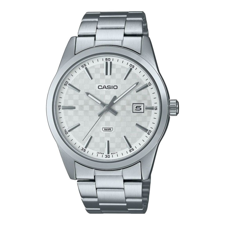Orologio Uomo Casio DATE CARBON LOOK DIAL -SILVER (Ø 41 mm)