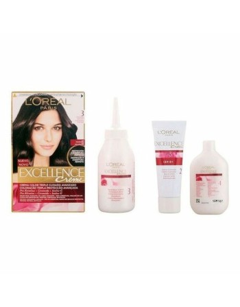 Permanent Dye Excellence L'Oreal Make Up Excellence Nº 9.0-rubio muy claro Nº 8.0-rubio claro 192 ml