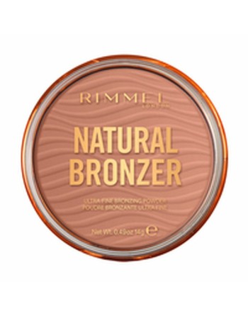 Polveri Compatte Abbronzanti Natural Rimmel London 99350059861 Nº 001 Sunlight 14 g