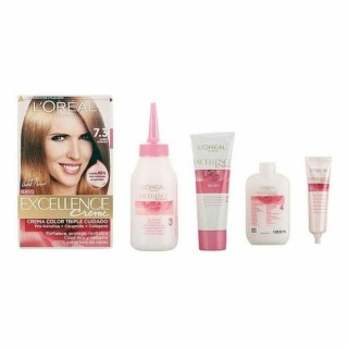 Permanent Farve Excellence L'Oreal Make Up Excellence Gylden Blond Nº 9.0-rubio muy claro Nº 8.0-rubio claro 192 ml