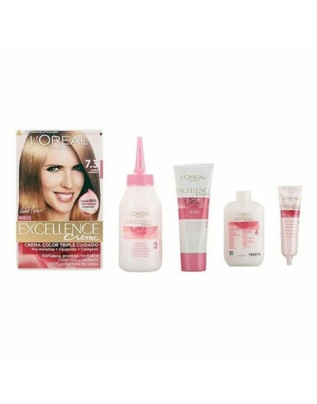 Permanent Dye Excellence L'Oreal Make Up Excellence Golden Blonde Nº 9.0-rubio muy claro Nº 8.0-rubio claro 192 ml