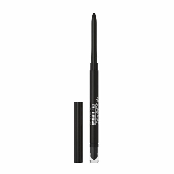 2 i 1 læbeblyant og eyeliner Tattoo Smokey Black Maybelline