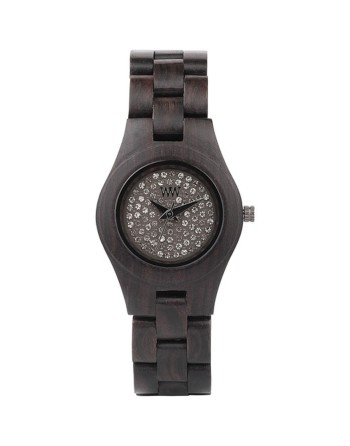 Orologio Donna We Wood MOON CRYSTAL BLACK
