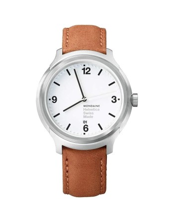 Men's Watch Mondaine HELVETICA No. 1 BOLD (Ø 43 mm)