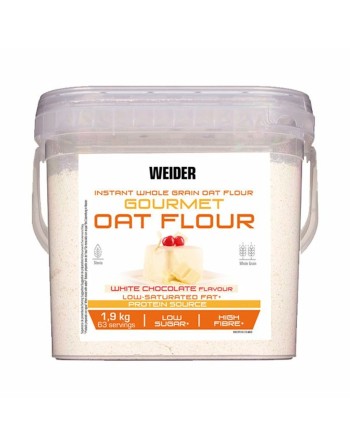 Havregryn Weider Gourmet Hvid chokolade (1,9 kg)