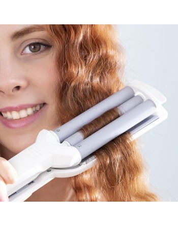 Ceramic Hair Iron for Creating Waves Wavio InnovaGoods 55 W