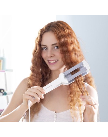 Keramisk Wave keramisk hår glattejern Wavio InnovaGoods 55 W