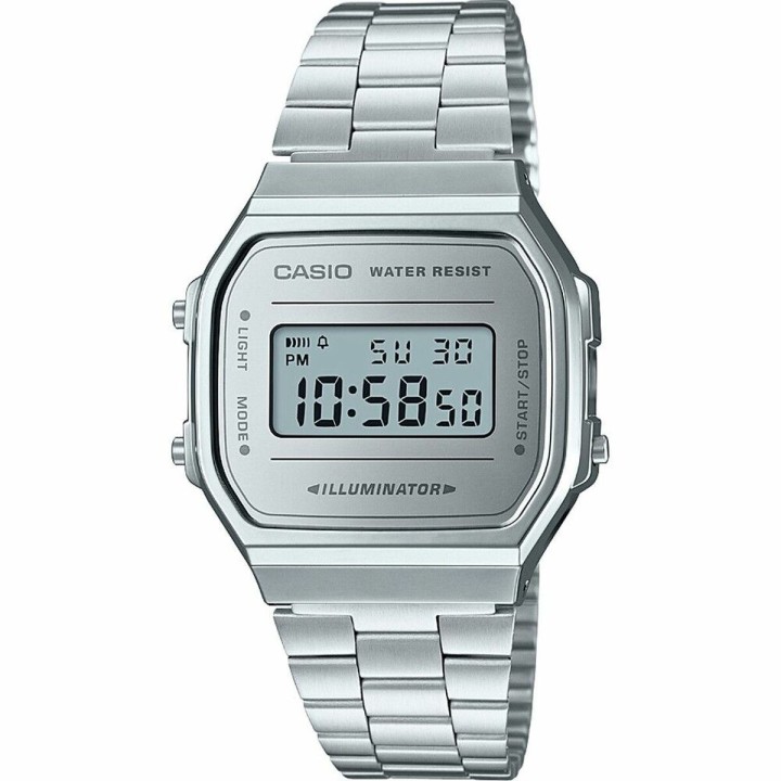 Herreur Casio A168WEM-7EF Grå Sølvfarvet