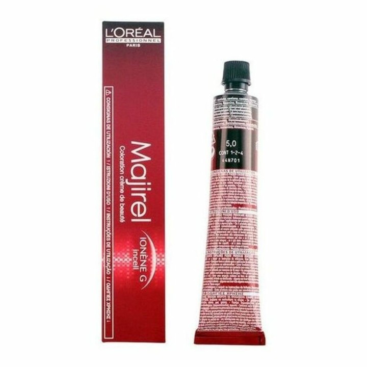 Tintura Permanente Majirel L'Oreal Professionnel Paris E0900200 Nº 5,0 50 ml