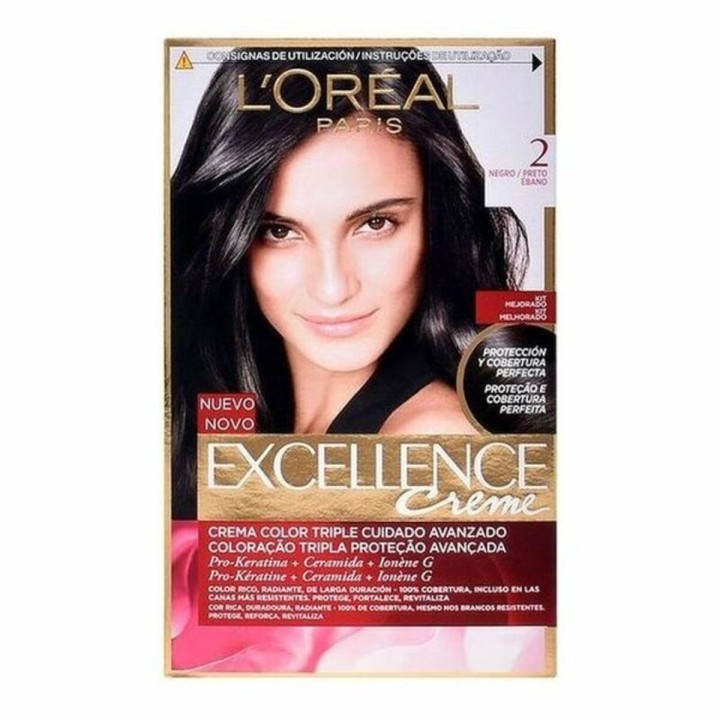 Permanent Farve Excellence L'Oreal Make Up GM000023_026_SABBIA-Brown-EU 39 Nº 9.0-rubio muy claro Nº 8.0-rubio claro 192 ml