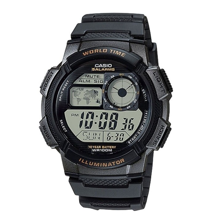 Orologio Unisex Casio WORLD TIME ILLUMINATOR (48 mm)