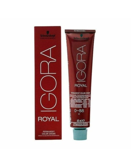Dauerfärbung Igora Royal Schwarzkopf Igora Royal 0-88 Nº 0-88 Nº 9.0-rubio muy claro Nº 8.0-rubio claro 60 ml
