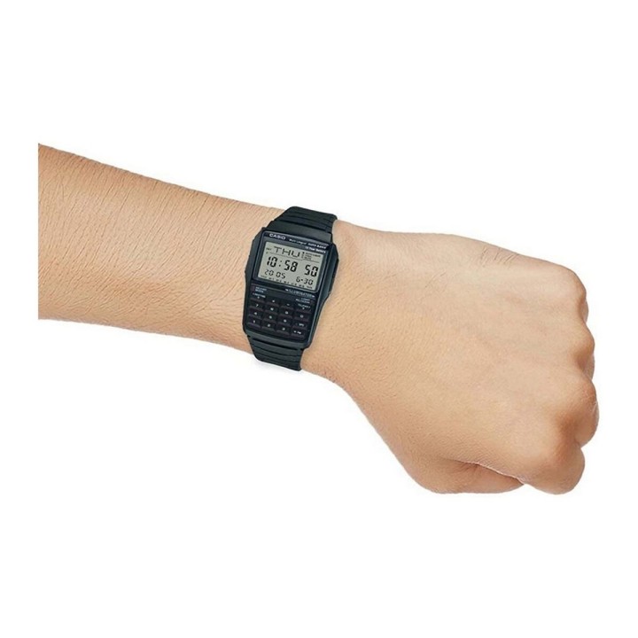 Herreur Casio DATABANK CALCULATOR Sort Grå
