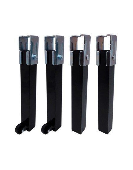 Pieds de lit Micel PT25 96405 4 x 3 x 26 cm Acier 4 Pièces