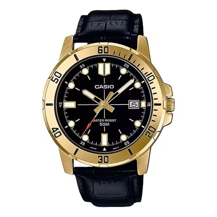 Herreur Casio DIVER Sort (Ø 45 mm)
