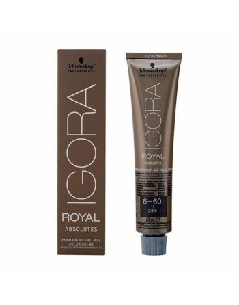 Antiaging Dauerfärbung Igora Royal Absolutes Schwarzkopf 609494 Nº 6-60 Nº 6-60 60 ml