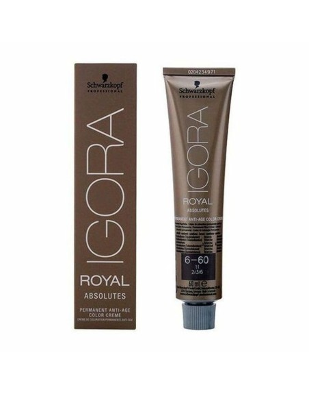 Tintura Permanente Antietà Igora Royal Absolutes Schwarzkopf 609494 Nº 6-60 Nº 6-60 60 ml