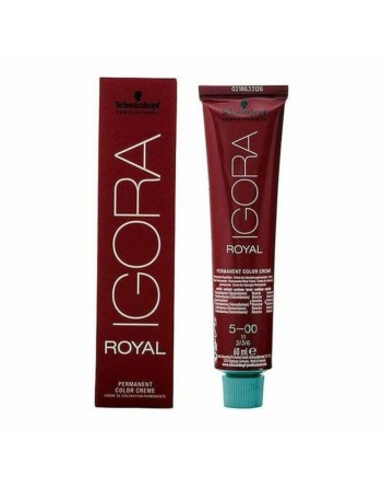 Permanent Dye Igora Royal Schwarzkopf Igora Royal 5-00 Nº 5-00 Nº 9.0-rubio muy claro Nº 8.0-rubio claro 60 ml
