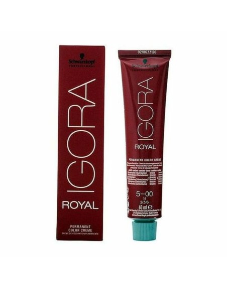 Dauerfärbung Igora Royal Schwarzkopf Igora Royal 5-00 Nº 5-00 Nº 9.0-rubio muy claro Nº 8.0-rubio claro 60 ml