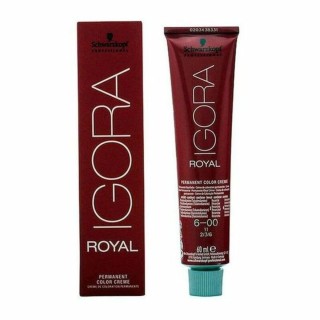 Tintura Permanente Igora Royal Schwarzkopf Igora Royal 6-00 Nº 6-00 Nº 9.0-rubio muy claro Nº 8.0-rubio claro 60 ml