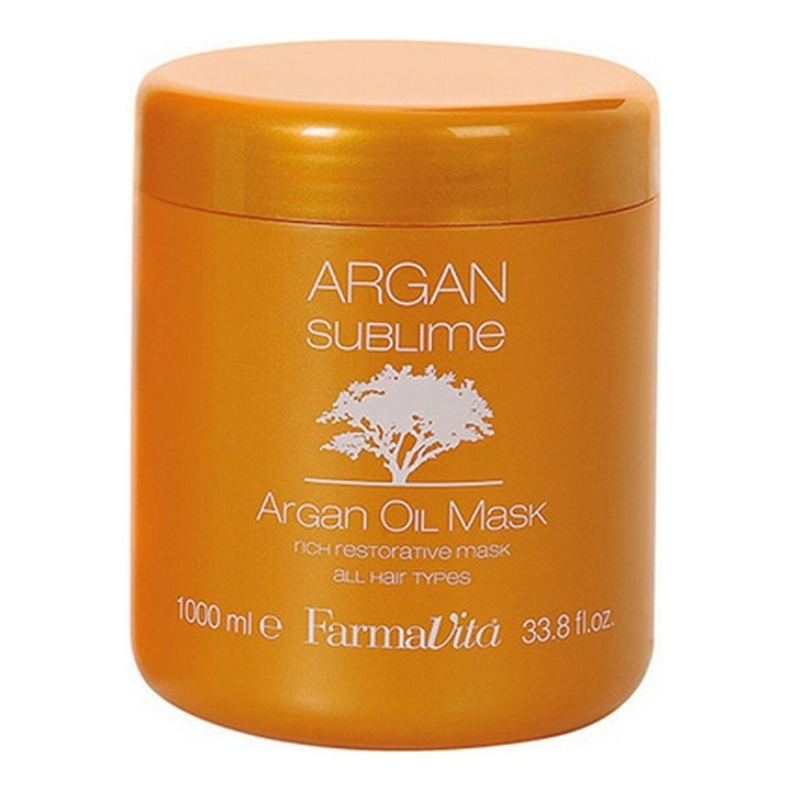 Reparerende hårmaske Argan Sublime Farmavita Argan Sublime