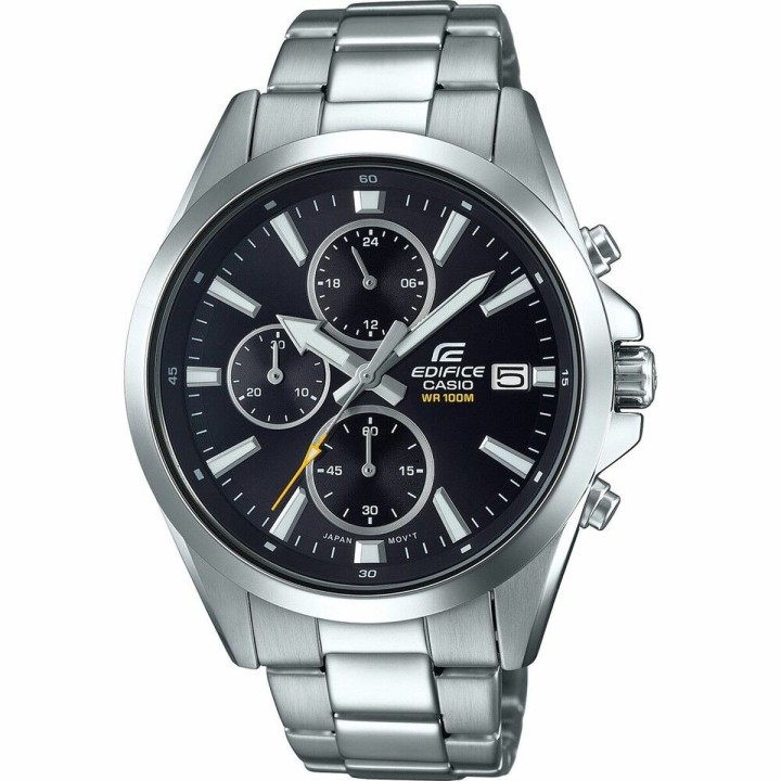 Orologio Uomo Casio EFV-560D-1AVUEF Argentato Nero (Ø 44 mm)