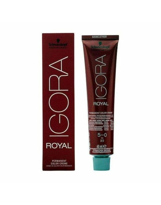 Dauerfärbung Igora Royal Schwarzkopf Igora Royal 5-0 Nº 5-0 Nº 9.0-rubio muy claro Nº 8.0-rubio claro 60 ml
